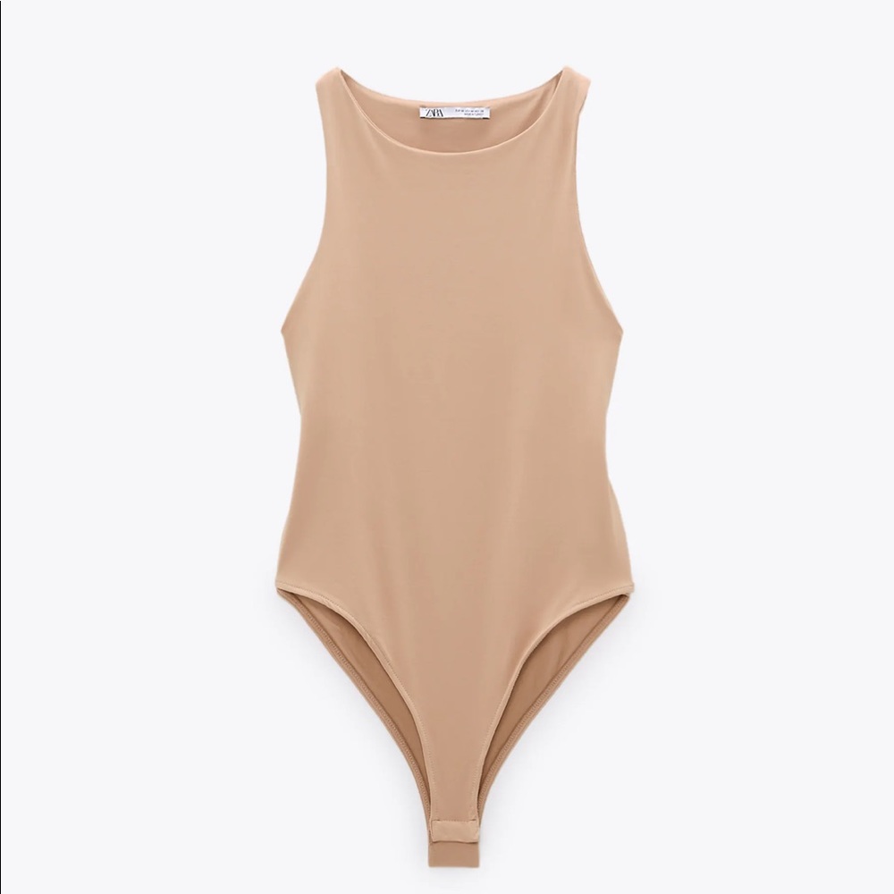ZARA Halterneck Bodysuit